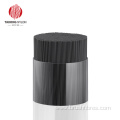 Satisfactory PBT tapered filament for toothbrush